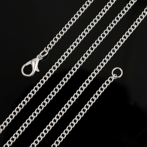 Curb chain necklaces blank - curb,
