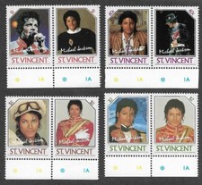 MICHAEL JACKSON POSTAGE STAMPS