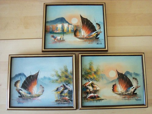 Set signed original hong - set, 3