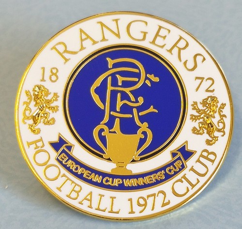 Rangers 1972 badge - rangers,