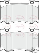 APEC Front Brake Pad Set for Nissan 370Z Roadster 3.7 January 2010 to Present