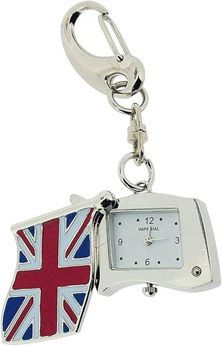 Imperial key chain clock - key,