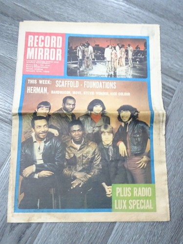 Record mirror newspaper - mirror,