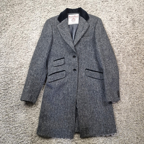 Harris tweed coat womens small - tweed,