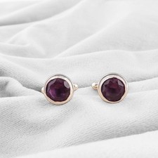 Sterling silver amethyst - sterling,
