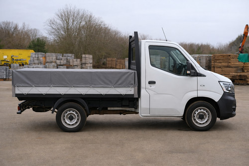 Grey ford transit tipper - grey, heavy