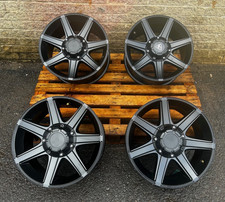 Set Of 4 Borbet CWE Matt Black