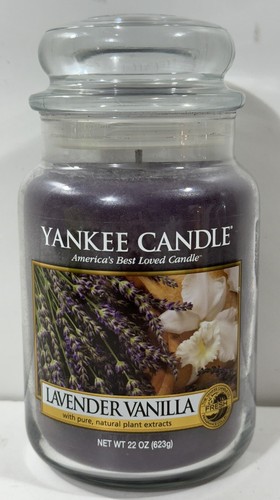Yankee candle lavender vanilla - lavender,