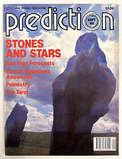 Prediction Magazine September 1990 Stones and Stars Sun Sign Forcasts Occult ...