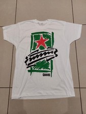 Heineken T-Shirt, Single Stitch 90s Vintage, Size L-XL