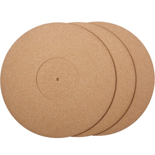 Pieces cork turntable mats - turntable,