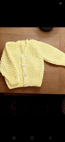 Babies hand knitted cardigan - babies,