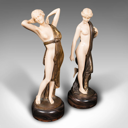 Pair vintage art deco - vintage,