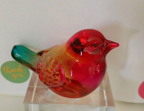 Handcrafted crystal colourful - handcrafted,