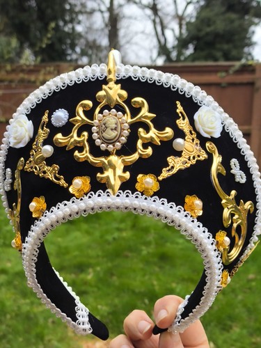 Anne boleyn hat headpiece - boleyn,