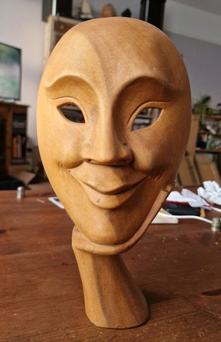 Vintage indonesian hand carved - vintage,