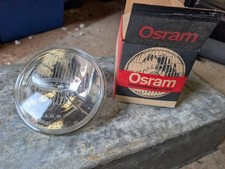Sealed Beam Headlight 12v 50w Long Range Lucas Osram #WG14