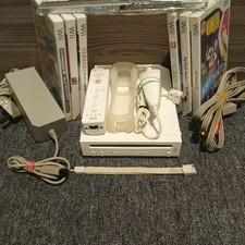 Nintendo Wii White Console  Inc 6 Games Quick Delivery-Everything You Need