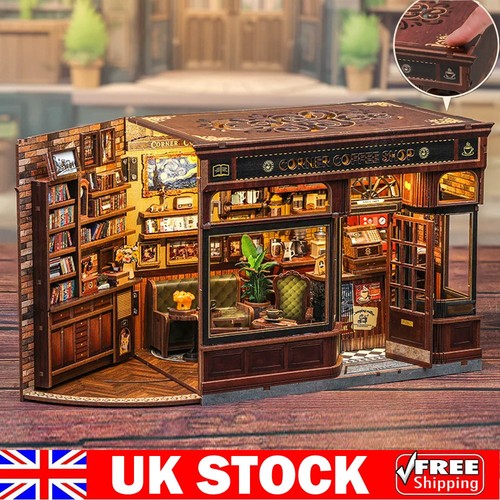Miniature cafe model assembly - miniature,