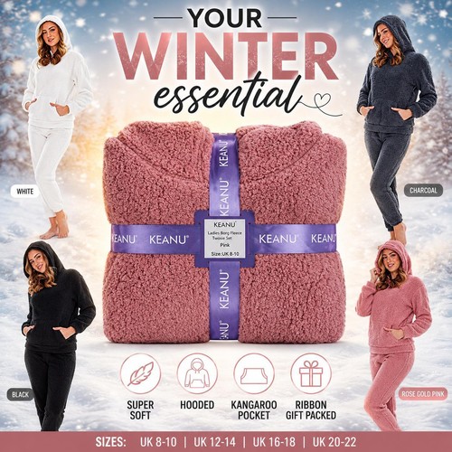 Ladies supersoft hooded borg - supersoft,