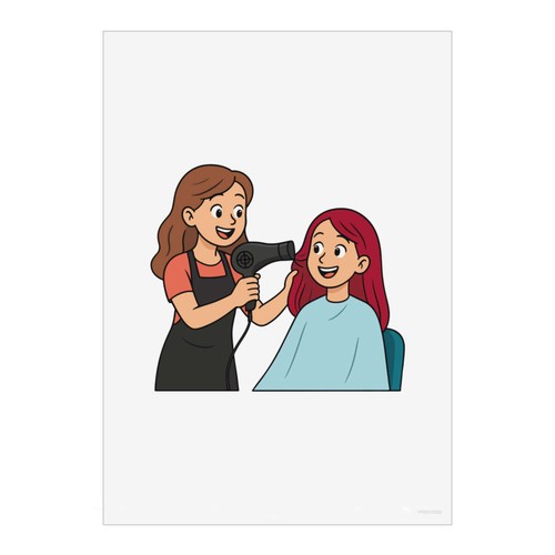 Hair stylist client - 'hair,