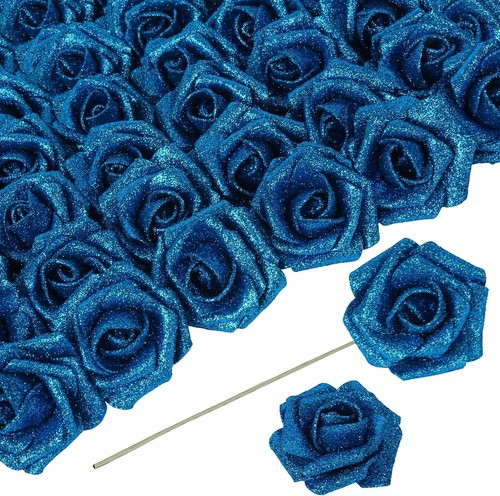 Blue roses artificial flowers - artificial,