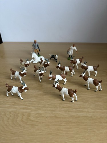 Vintage britains farm goats - farm,