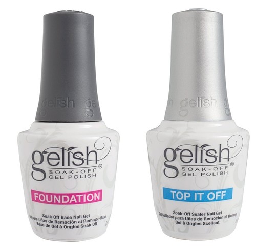 Gelish soak off gel top - gelish, &