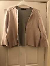 lovely Zara ladies jacket Size Small Pink/Grey
