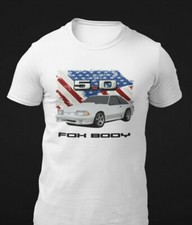 Retro USA Mustang 5.0 Fox Body