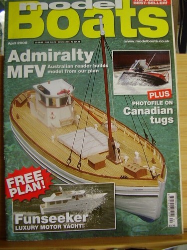 Model boats mag april - model, 2008