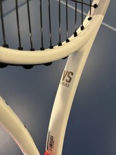 Babolat Pure Strike VS Tennis Racquet In White And Orange
