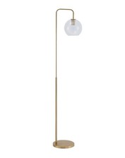Lightsin Contemporary Arc Arm Floor Lamp, FI0590 Gold