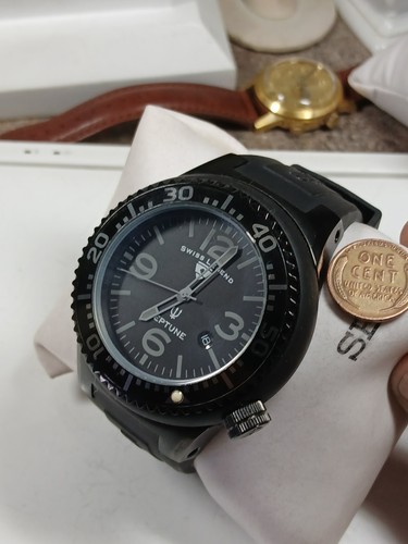 Swiss legend neptune all black - swiss,
