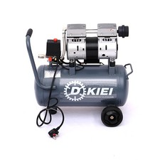 25L Litre Air Compressor Silent 60dB 2.5HP 114L/min 8CFM 1400RPM Oil Free Garage