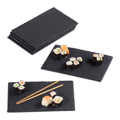Slate platter pieces 30x20 - platter,