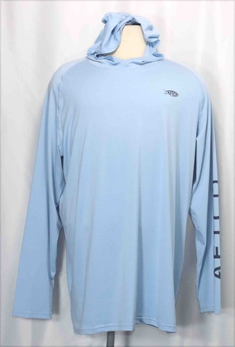 Aftco hoodie blue performance - aftco,