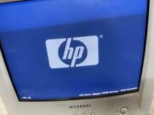 Hyundai V560 Vintage/retro 14 Inch CRT VGA Monitor Tested Working