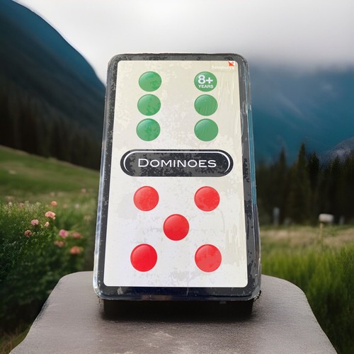 Dominoes white with - dominoes, color