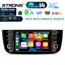 For Fiat Punto Linea 6.2" Android 14 Carplay GPS Navi Car Radio Head Unit 4+64GB