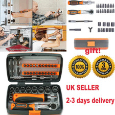 38 in 1 Screwdriver Bit Set, Magnetic S2 Steel Precision Kit w/ Portable Case UK