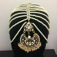 Pearl full head jewellery - pearl,