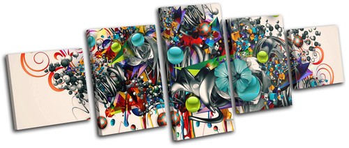 Modern colourful collage - colourful,