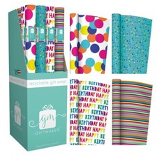 Gift wrapping paper rolls - 4,