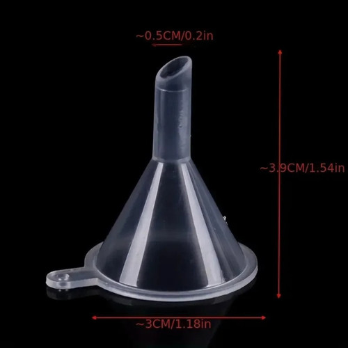 Mini clear funnels set 50 - clear,