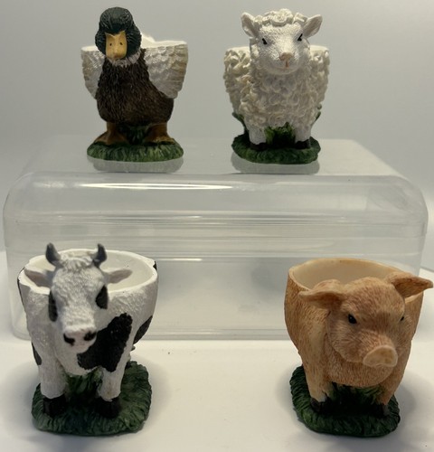 Novelty egg cups farm - novelty,