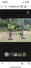 Squat Rack Domyos Adjustable And Foldable 