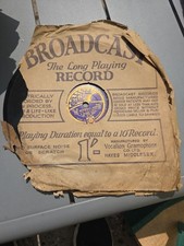 Vintage Old Antique Gramophone Record THE ridgeway parade  great BBC favourites