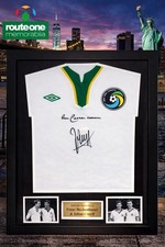 Signed Framed Johan Cruyff &