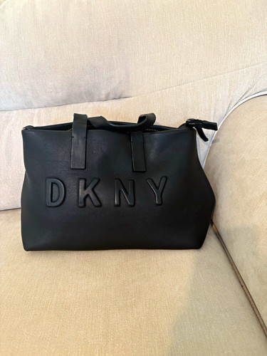 Dkny black leather - black,